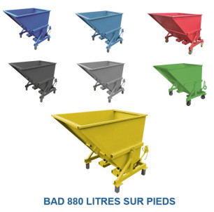 BAD 880 L PIEDS BLEU FONCE