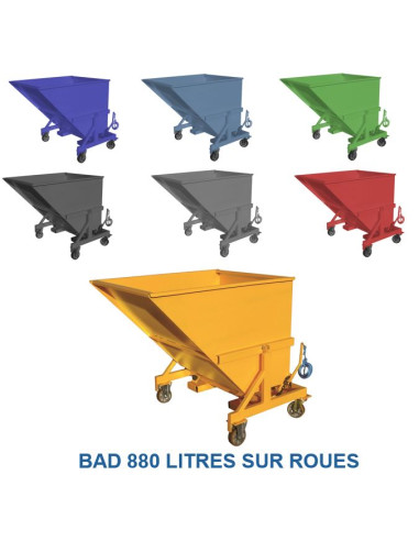 BAD 880 L ROUES BLEU FONCE