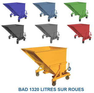 BAD 1320 L ROUES BLEU FONCE