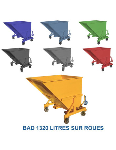 BAD 1320 L ROUES BLEU FONCE