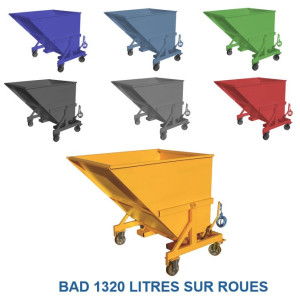 BAD 1320 L ROUES BLEU FONCE